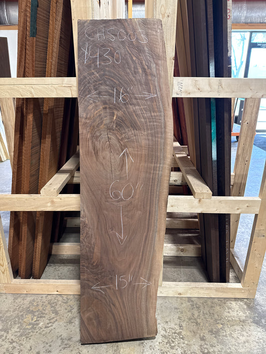 Walnut Slab CHS003