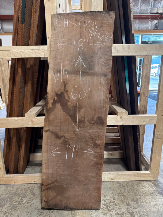 Walnut Slab CHS001