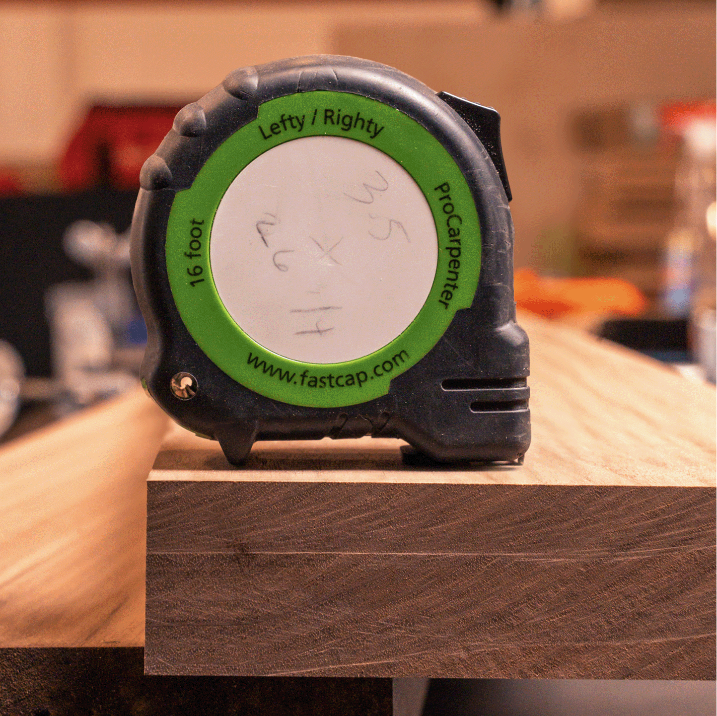 Lefty/Righty PSSR-16 Reverse Read ProCarpenter Tape Measure - FastCap