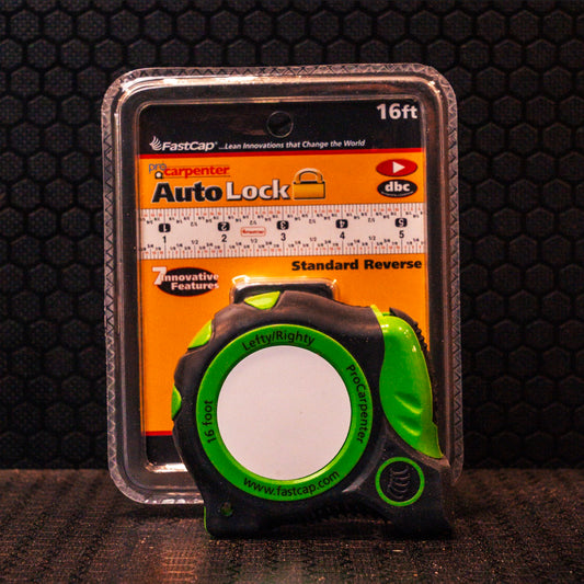 Lefty/Righty PSSR-16 Auto Lock ProCarpenter Tape Measure - FastCap