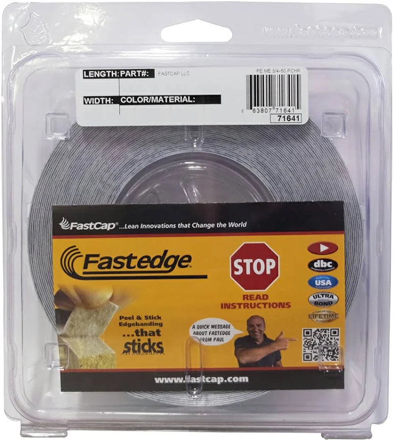 Maple Prefinished Wood 15/16" Roll FastEdge - FastCap