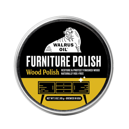 Furniture Wax Polish 3oz - Walrus Oil