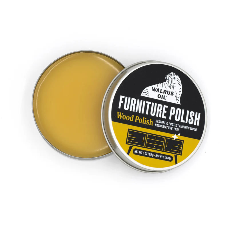 Furniture Wax Polish 3oz - Walrus Oil
