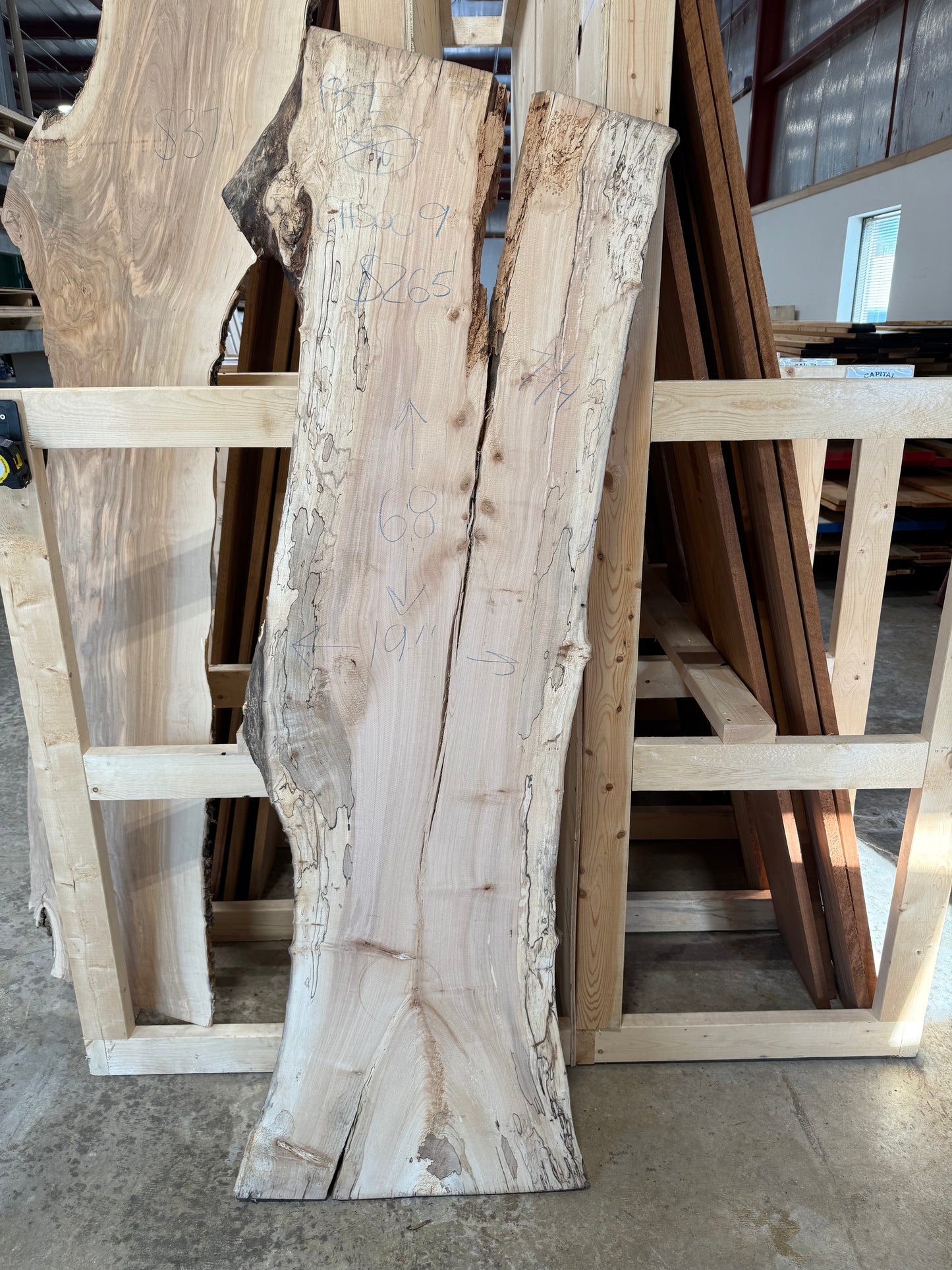 Spalted Maple Slab CHS009