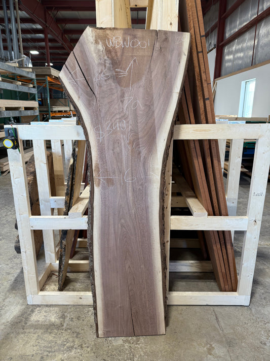 Walnut Slab WBW001