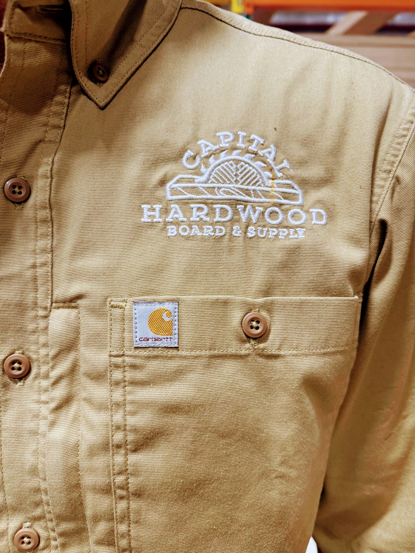 Capital Hardwood Rugged Professional Series Long Sleeve Shirt - Carhartt