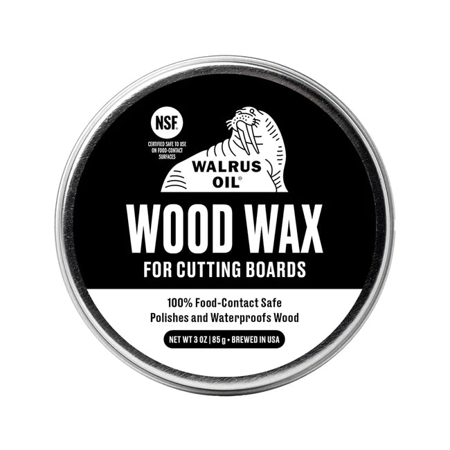Wood Wax for Cutting Boards 3oz - Walrus Oil